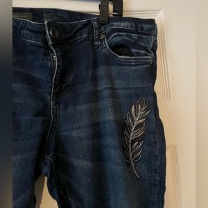Kut from the Kloth Embroidered Jeans